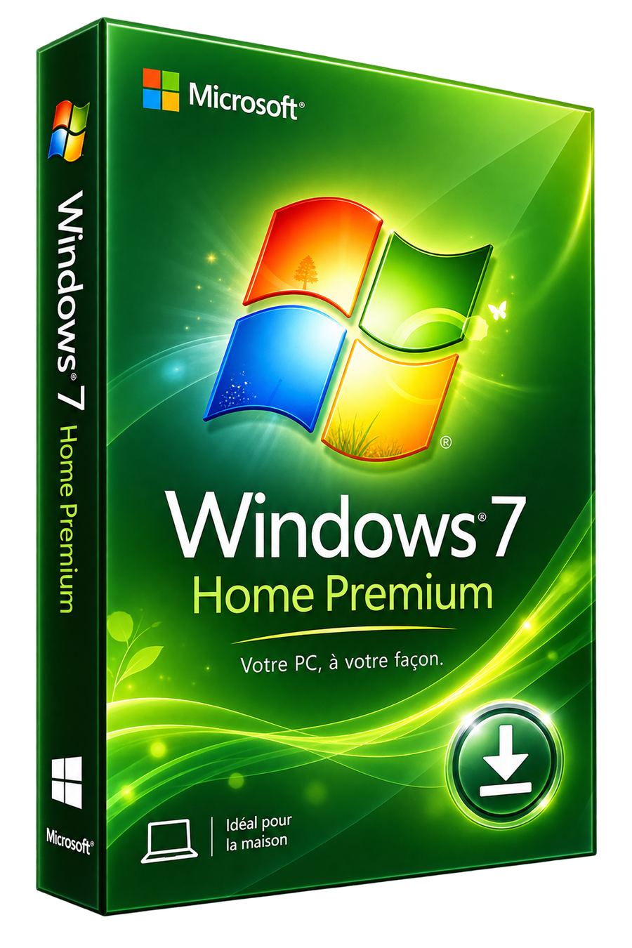 Windows 7 Home Premium - Licencia oficial de por vida