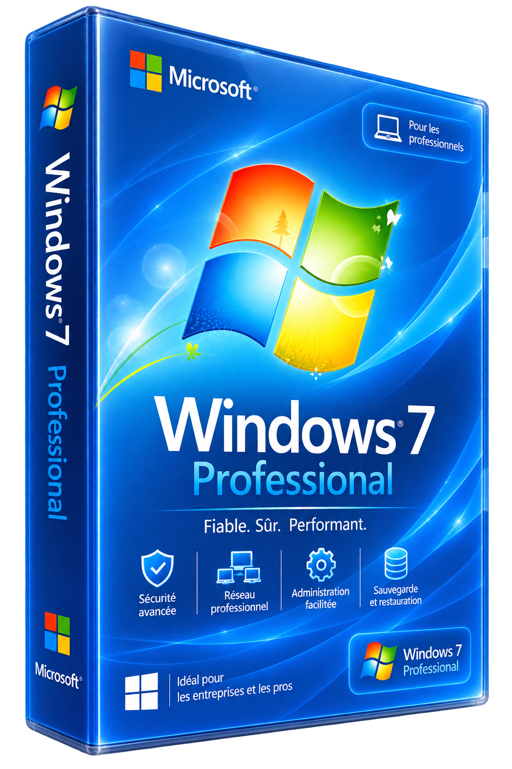 Licencia Windows 7 Professional – Clave Oficial de por Vida