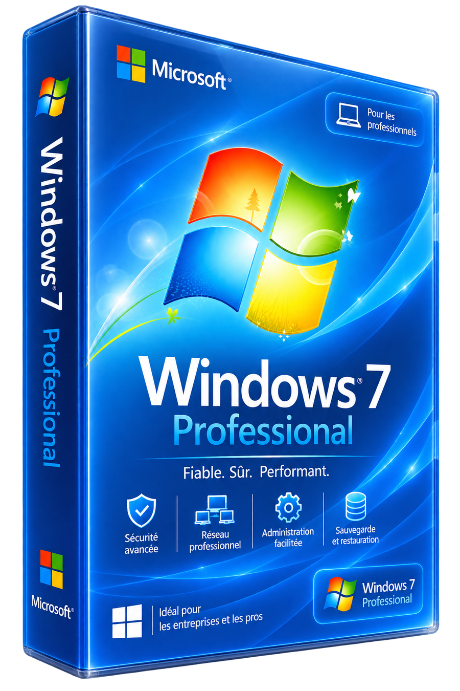 Licencia Windows 7 Professional – Clave Oficial de por Vida