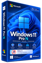 Licence Windows 11 Professionnel N – Clé d'activation à vie