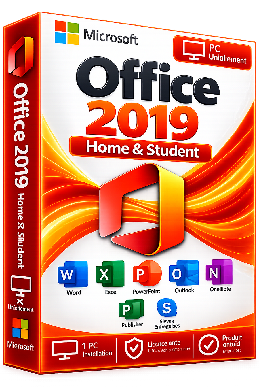 Licencia Microsoft Office 2019 Hogar y Estudiantes – Clave oficial para PC