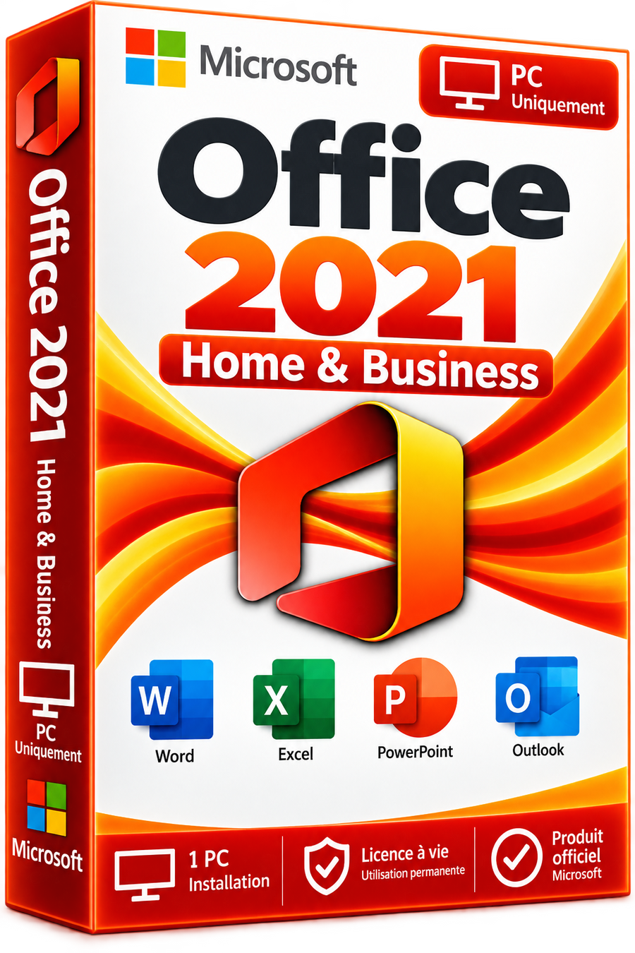 Licencia Office 2021 Familia y Pequeña Empresa PC