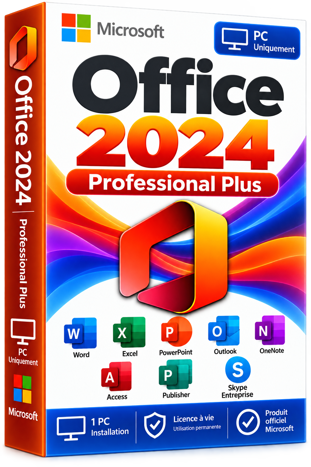 Microsoft Office 2024 Professional Plus - Licence officielle PC