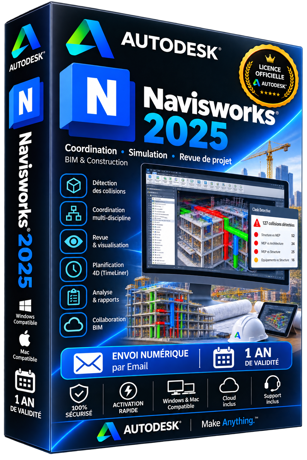 Autodesk Navisworks 2025 — Official License | 1-Year Subscription