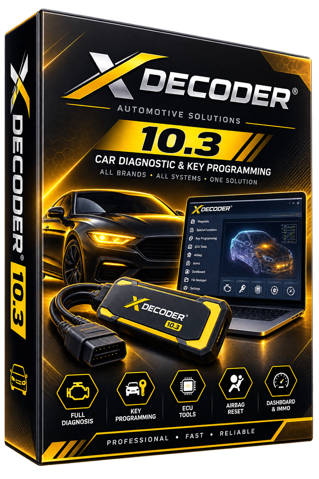 XDecoder 10.3 – Interface diagnostic auto et programmation clés toutes marques