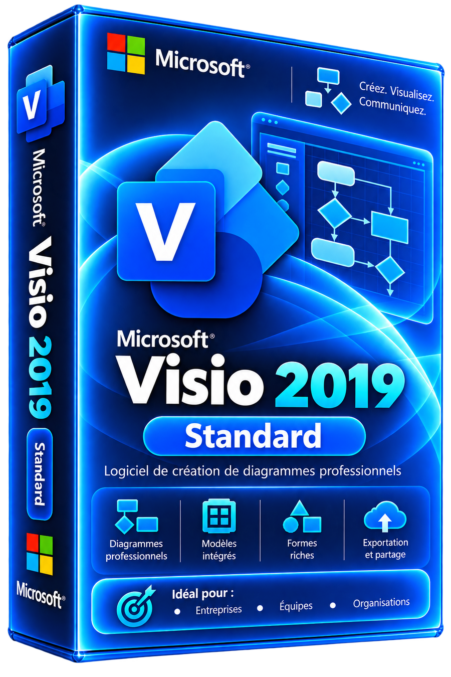 Microsoft Visio 2019 Standard – Licence Officielle