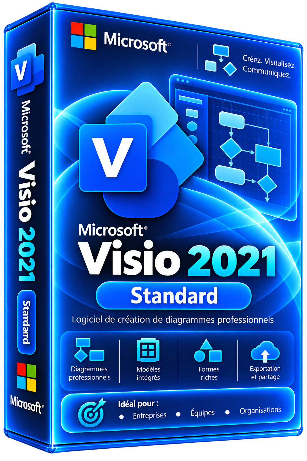 Microsoft Visio 2021 Standard License – Official Lifetime Key