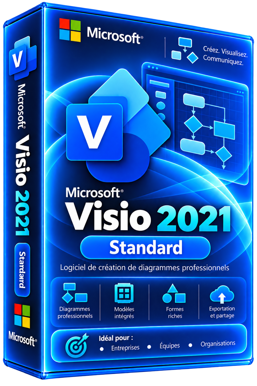 Microsoft Visio 2021 Standard – Licence Officielle