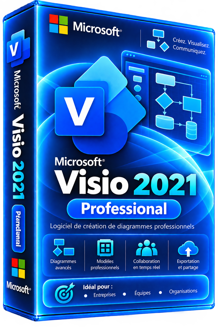 Microsoft Visio 2021 Professionnel – Licence Officielle
