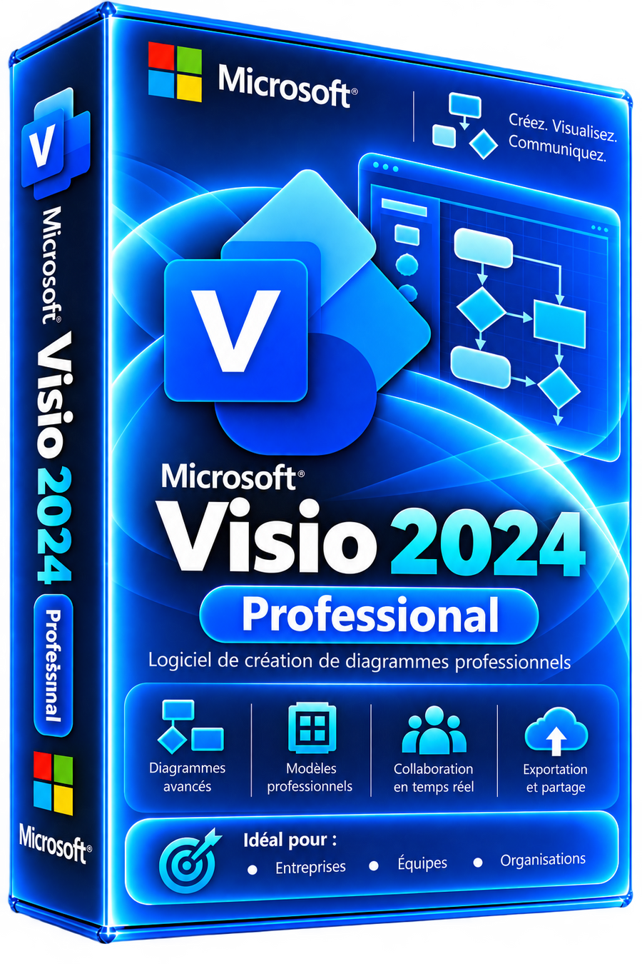 Microsoft Visio 2024 Professionnel – Licence Officielle