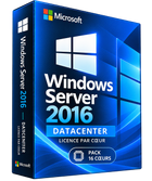 Windows Server 2016 Datacenter – Pack de licence 16 cœurs