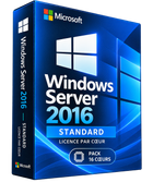 Windows Server 2016 Standard – Pack de licence 16 cœurs