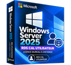 Windows Server 2025 RDS CAL Utilisateur – Licence Bureau à distance